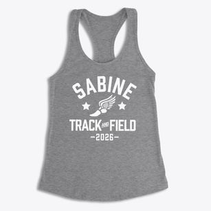 Sabine Middle School Track and Field Women's Racerback Tank