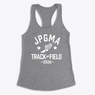 John Paul The Great Montessori Academy Track and Field Women's Racerback Tank