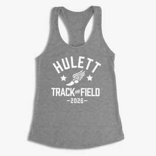 Hulett High School Track and Field Women's Racerback Tank