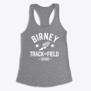 Birney Elementary School Track and Field Women's Racerback Tank