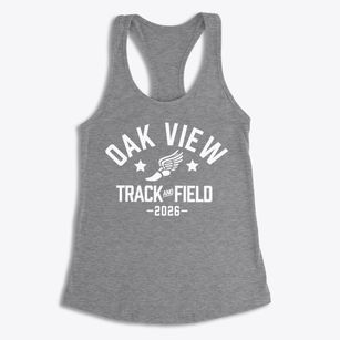 Oak View Elementary School Track and Field Women's Racerback Tank
