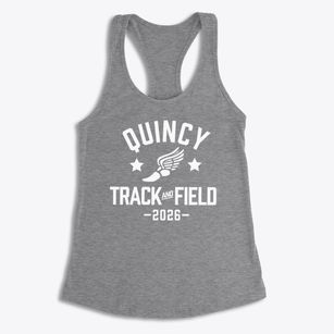 Quincy High School Track and Field Women's Racerback Tank
