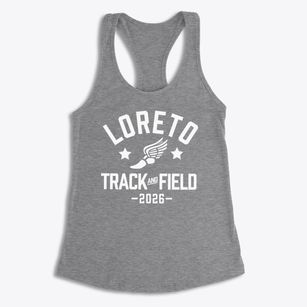 Loreto Elementary School Track and Field Women's Racerback Tank