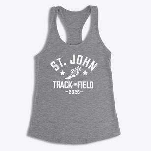 Saint John School Track and Field Women's Racerback Tank