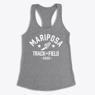 Mariposa Elementary School Track and Field Women's Racerback Tank