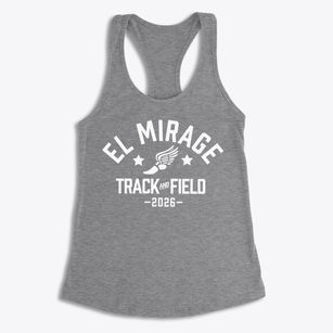 El Mirage Elementary School Track and Field Women's Racerback Tank