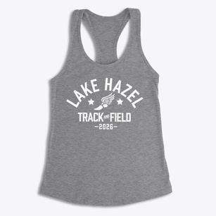 Lake Hazel Elementary School Track and Field Women's Racerback Tank