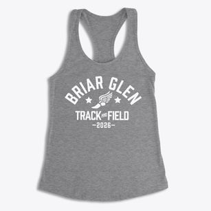Briar Glen Elementary School Track and Field Women's Racerback Tank