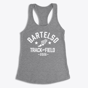 Bartelso Elementary School Track and Field Women's Racerback Tank