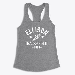Cics Ralph Ellison High School Track and Field Women's Racerback Tank