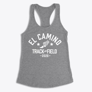 El Camino Alternative School Track and Field Women's Racerback Tank