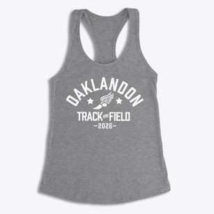 Oaklandon Christian School Track and Field Women's Racerback Tank