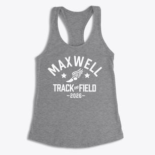 Maxwell Middle School Track and Field Women's Racerback Tank
