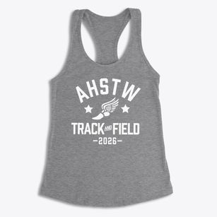 Ahstw Community High School Track and Field Women's Racerback Tank