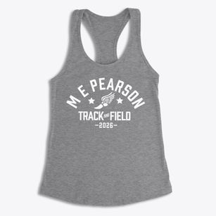 M E Pearson Primary School Track and Field Women's Racerback Tank
