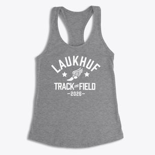 Laukhuf Elementary School Track and Field Women's Racerback Tank
