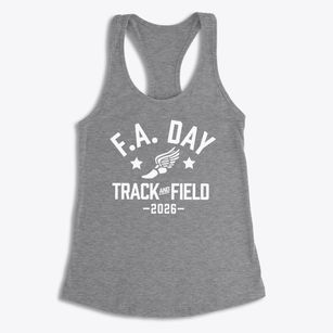 F.a. Day Middle School Track and Field Women's Racerback Tank