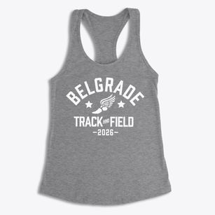 Belgrade Middle School Track and Field Women's Racerback Tank
