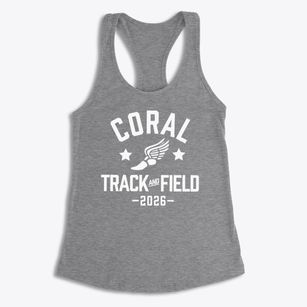 Coral Academy High School Track and Field Women's Racerback Tank