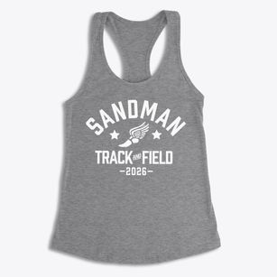 Sandman School Track and Field Women's Racerback Tank