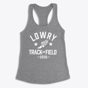 Lowry Middle School Track and Field Women's Racerback Tank