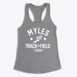 Myles Elementary School Track and Field Women's Racerback Tank