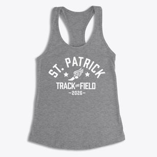 Saint Patrick School Track and Field Women's Racerback Tank