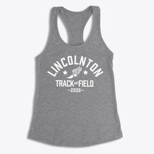Lincolnton Middle School Track and Field Women's Racerback Tank