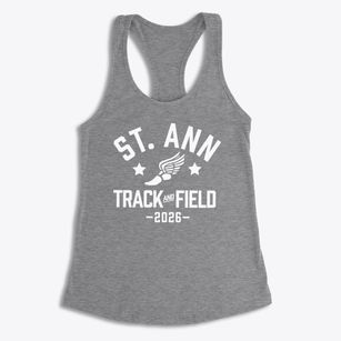 St. Ann Catholic Church Track and Field Women's Racerback Tank