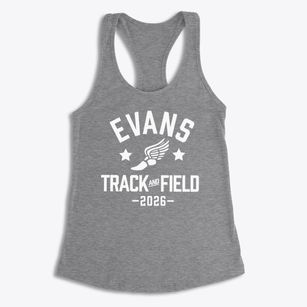Evans Elementary School Track and Field Women's Racerback Tank