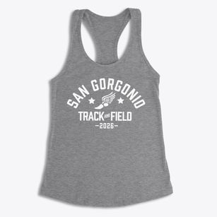 San Gorgonio Parish Track and Field Women's Racerback Tank