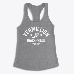 Vermillion High School Track and Field Women's Racerback Tank