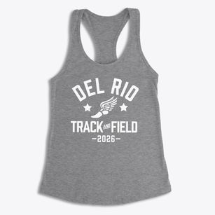 Del Rio Elementary School Track and Field Women's Racerback Tank