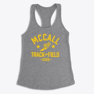 Mccall Elementary School Track and Field Women's Racerback Tank