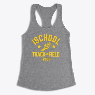 Ischool Stem Academy Track and Field Women's Racerback Tank