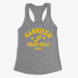 Harrison High School Track and Field Women's Racerback Tank