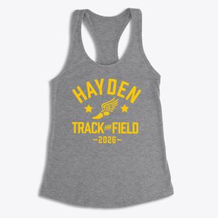Hayden Middle School Track and Field Women's Racerback Tank