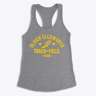 Oliver Ellsworth Elementary School Track and Field Women's Racerback Tank