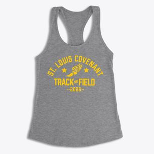 St Louis Covenant School Track and Field Women's Racerback Tank