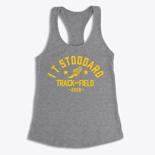 I T Stoddard Elementary School Track and Field Women's Racerback Tank