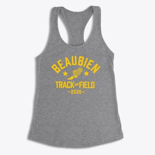 Beaubien Elementary School Track and Field Women's Racerback Tank