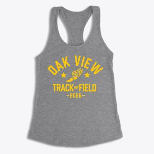 Oak View Elementary School Track and Field Women's Racerback Tank