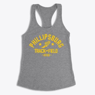 Phillipsburg Middle School Track and Field Women's Racerback Tank