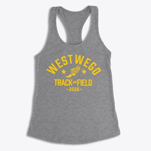Westwego Elementary School Track and Field Women's Racerback Tank