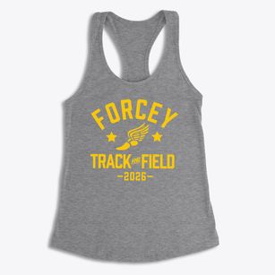 Forcey Christian Middle School Track and Field Women's Racerback Tank