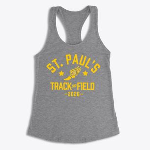 Saint Paul's Lutheran School Track and Field Women's Racerback Tank