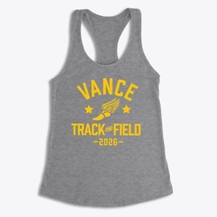 Vance High School Track and Field Women's Racerback Tank