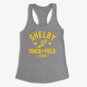Shelby Middle School Track and Field Women's Racerback Tank