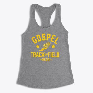 Gospel Baptist School Track and Field Women's Racerback Tank