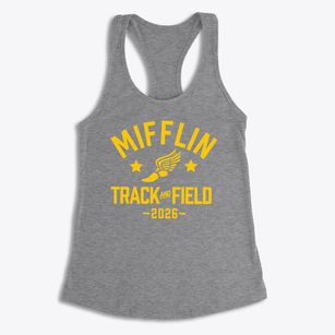 Mifflin Elementary School Track and Field Women's Racerback Tank